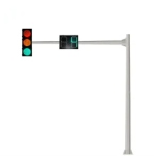 LED Traffic Signal Light Pole with Arrow Countdown Timer
