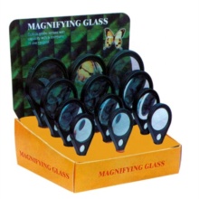 Tennis Racket Shape 12 PCS Double Lens Magnifier - Unique Gift Idea