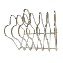 Metal bread toast holder