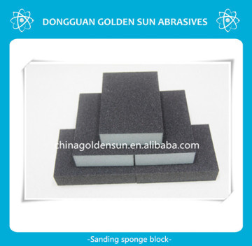 abrasive sponge sanding blocks for glass polishing and grinding