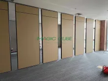 Hotel partition movable partition on wheels