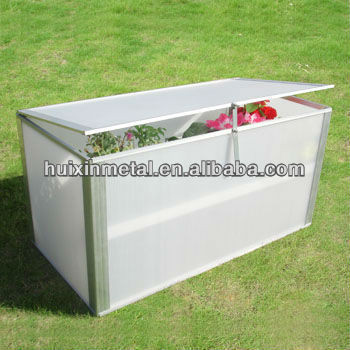 anodized aluminium frame with polypropylene cover sheet halls popular cold frame for saleHX64211P