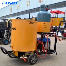 Hand Push Crack Sealing and Crack Filling for Asphalt Driveway