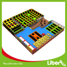 extreme air bounce jump park trampoline