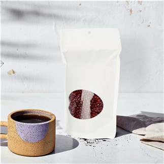 Ziplock plastic coffee bags for business