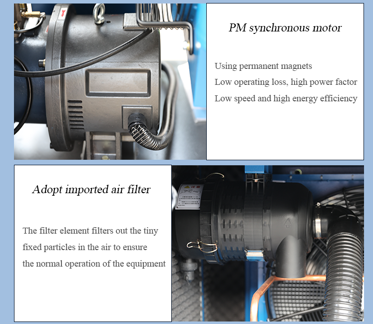 37 KW Screw Compressor Manufacture Screw Rotary Air Compressor Air-compressors