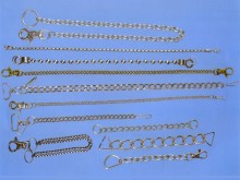 Luggage metal chains