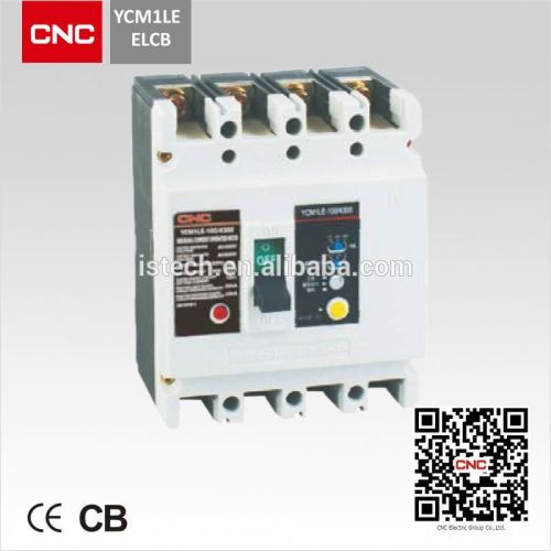 Residual Current Operated MCCB YCM1LE power circuit breaker