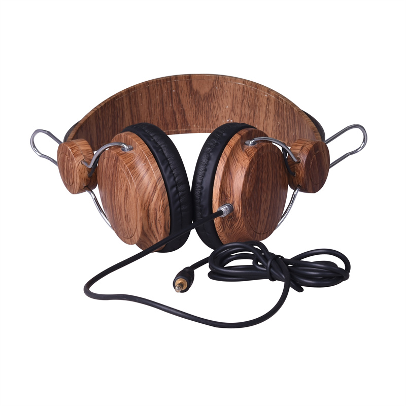 Wood Grain Headphones