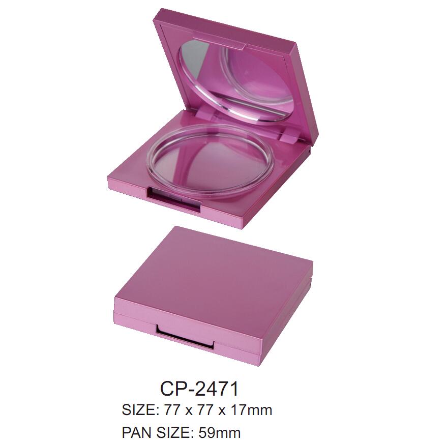 Square Cosmetic Powder Case