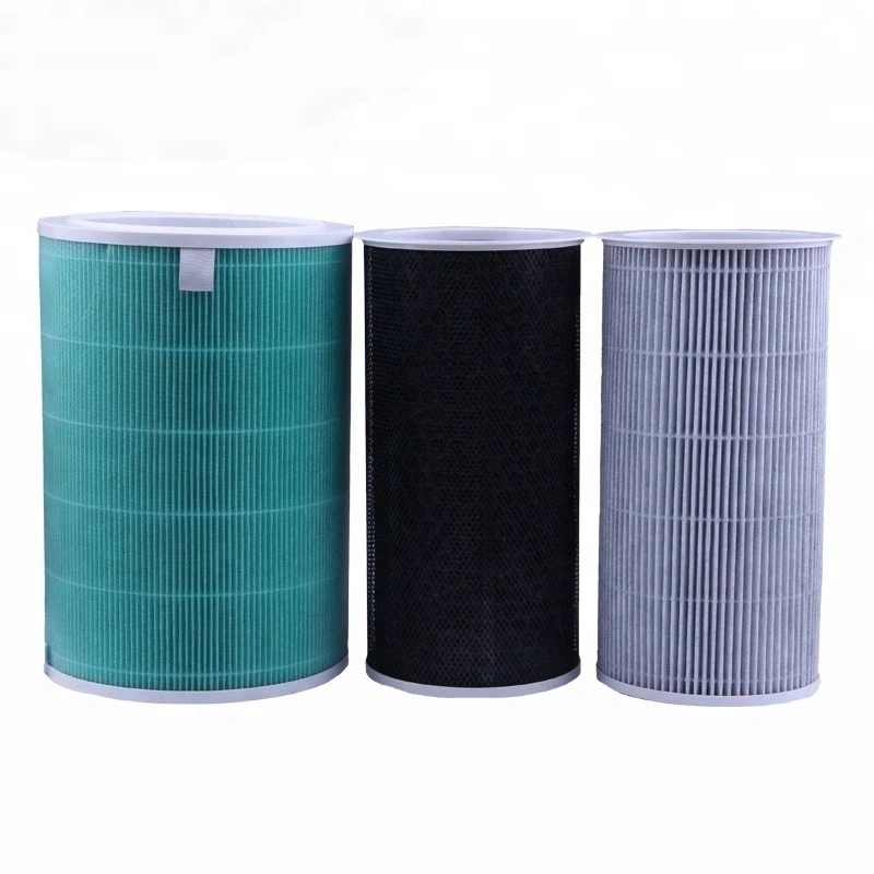 China Manufacturer OEM H11 H12 H13 True HEPA Filter for Xiaomi 1/2/2s Air Purifier Replacement HEPA Filter