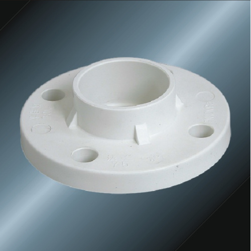 Din Pn10 Water Supply Upvc Flange White Color