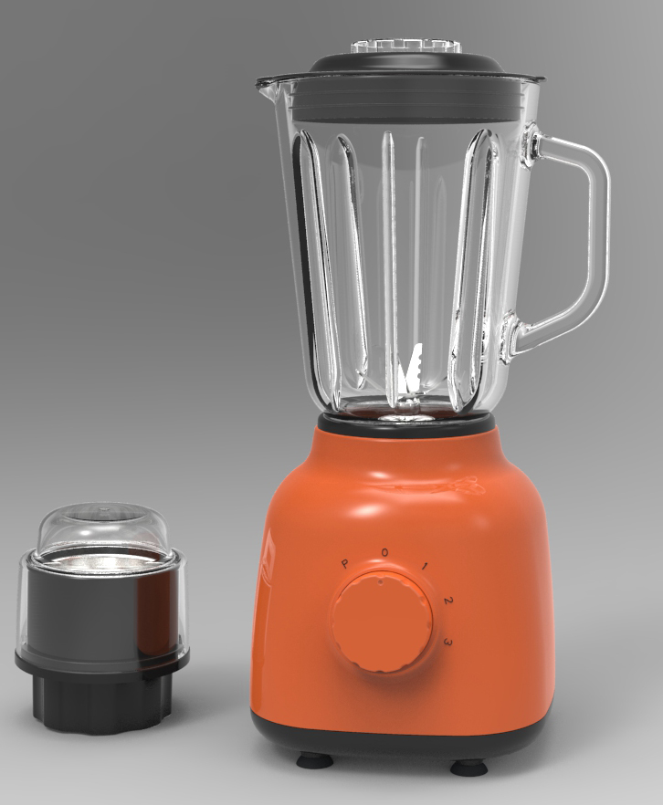 high speed electric mixer machine with glass jar