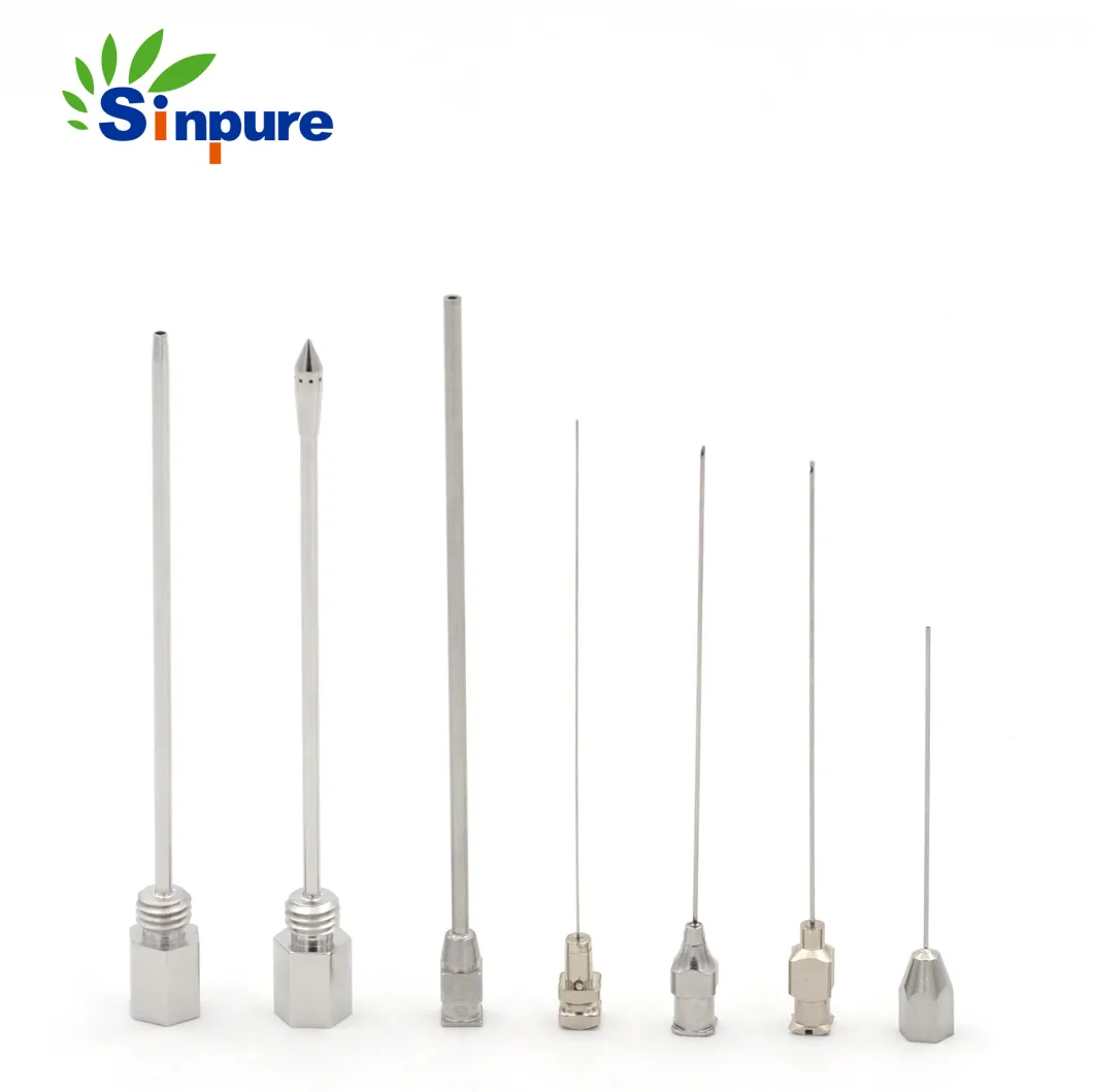 Sinpure Customized Stainless Steel Double Lumen Needle Cannula