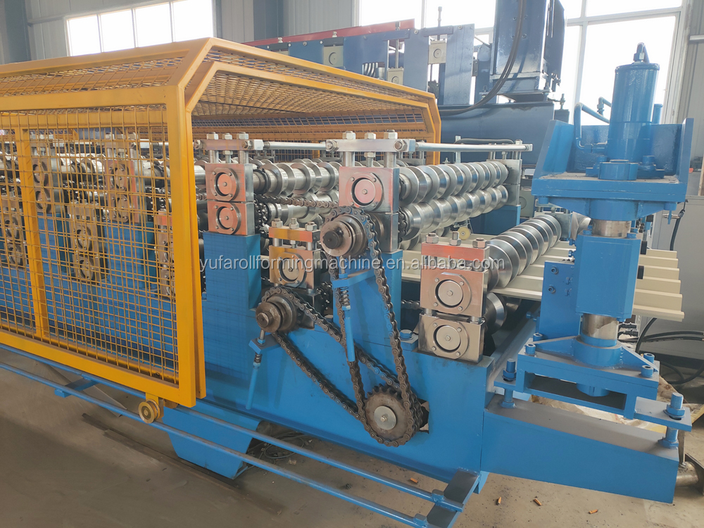 double layer metal tile roll forming machine