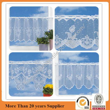 Lace Kitchen Curtain Valance Set