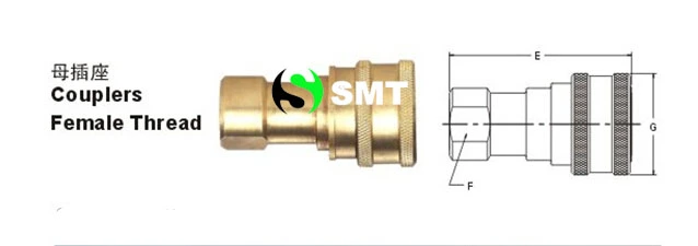 Kzd Series Hydraulic Quick Couplings Fitting