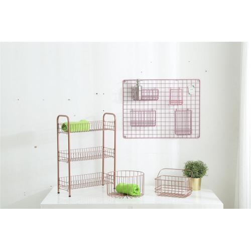 Metal Bath rack make up rack