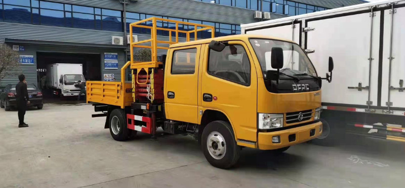 JMC 6-10m manlift boom lifts شاحنة قادوس