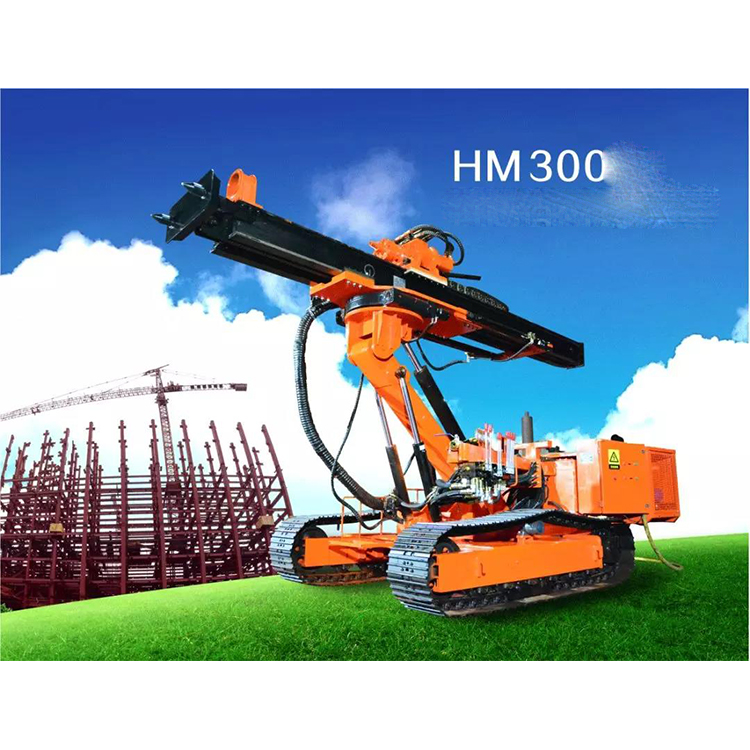 ใหม่ Hongwuhuan HM300 เครื่องขุดเจาะสมอตีนตะขาบ