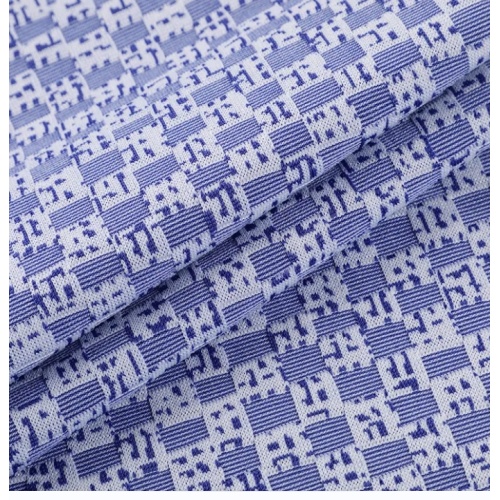 Poly Rayon Span przędza zabarwiona Jacquard