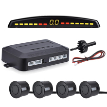 Car Parktronic LED Parking Sensor Kit with Reverse Sensor System - 4 Sensors