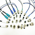 Montaje de cable automático impermeable de conector M8 de sobremoldeo
