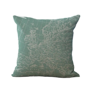 Map's light up pillow cover