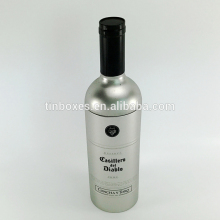New Design Whiskey Tin Can Wine Tin Wine Bottle Tin Box