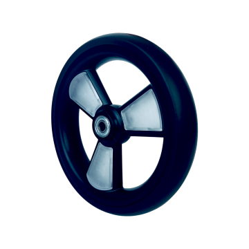 6/7 inch stroller wheel stoller accessories caster Widely Used in Most Manual stroller black