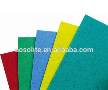 Breathable and anti-bacterial PU foam sheet for insoles