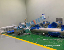 Washer column with 3mm PTFE Lining