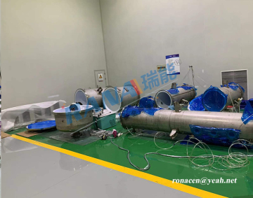 Washer column with 3mm PTFE Lining