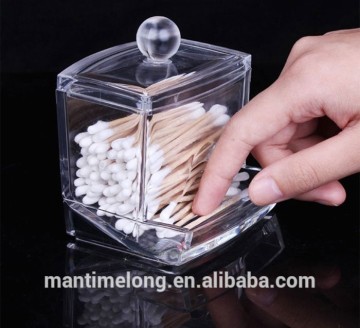 cosmetic box for cotton swab stick