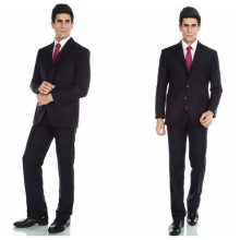 latest design black coat pant mens suits 2015