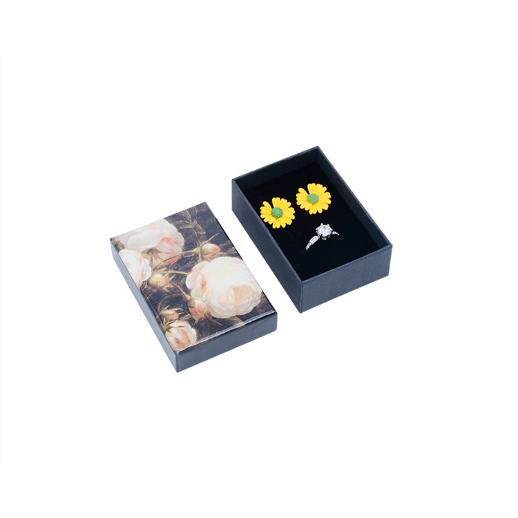 Factory price Custom printed small paper boxes for ring earrings jewelry