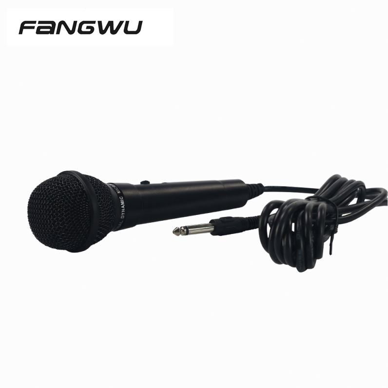 Top Quality Wired White Single Channel Handheld Microphone