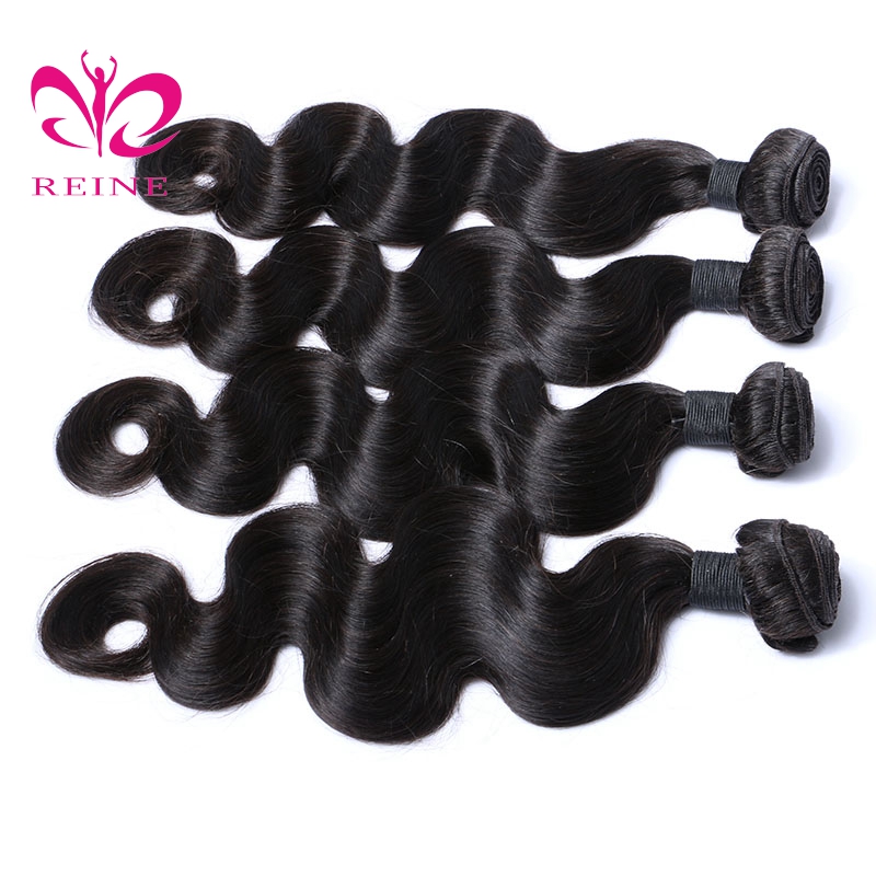 Thick and Heavy ends brazilian human hair extensions grade 9a peruvian body wave bundles for black woman