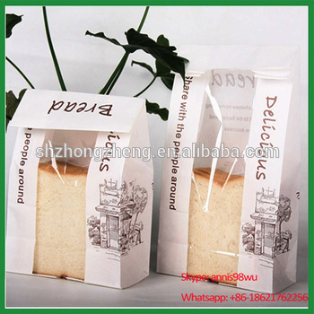 factory printed bread bag