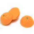 Artificial Cute Mini Orange Shaped Resin Cabochon Flatback Beads Charms Fridge Decor Items Phone Shell DIY Spacer