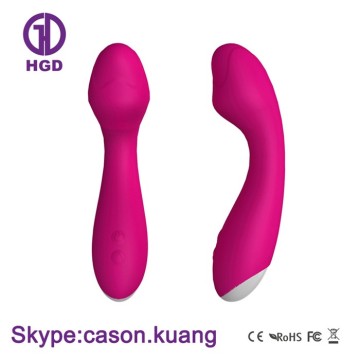 Top quality full silicone chargeable electric vibrators for women