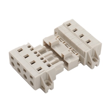 Quick-Connect LED Linear Trunking Light Terminals: Spring/Screwless Connector Blocks