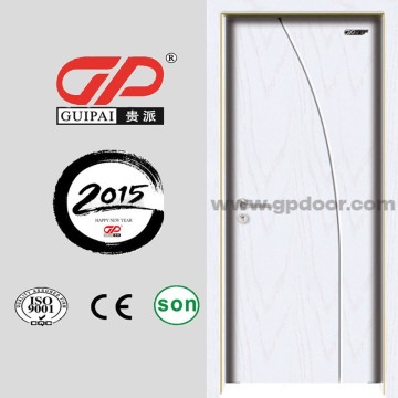 china factory interior modern pvc wooden door, interior door, modern pvc wooden door