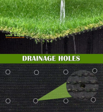 PE Material Artificial Grass for Garden Synthetic Grass