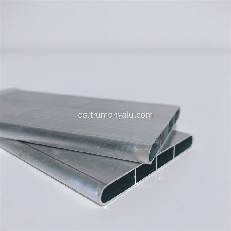 Tubo de microcanal rectangular de aluminio para intercambiador de calor