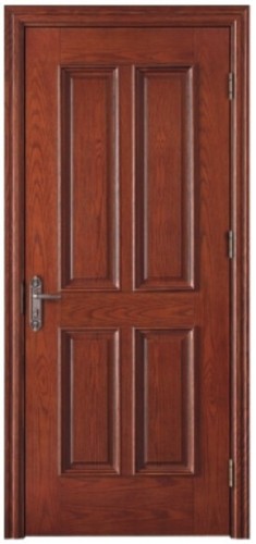 Good quality walnut color indian door designs