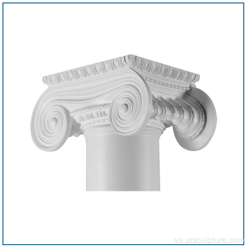 Venta caliente Resin Roman Capital Pillar Caps