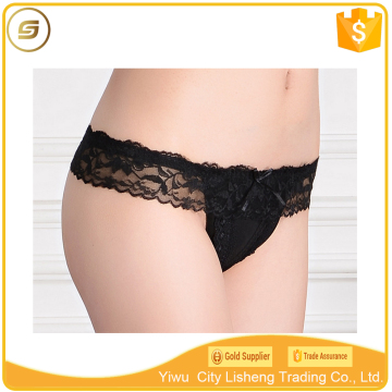 Promotion best sale quality ladies lace sexy t-back panties g-string