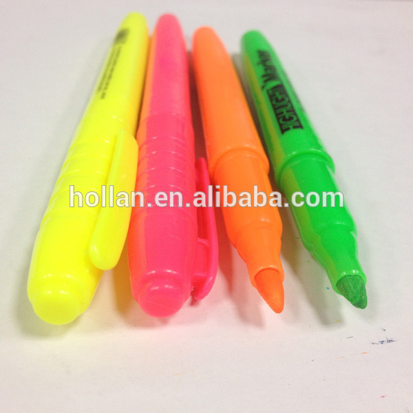 Marcador multicolor marker pluma