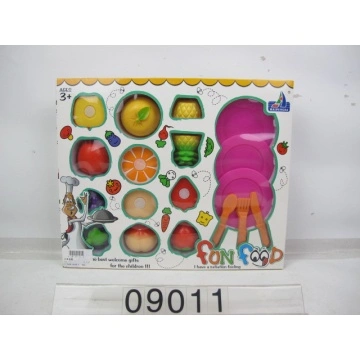 slice and play velcro fruit cutting set